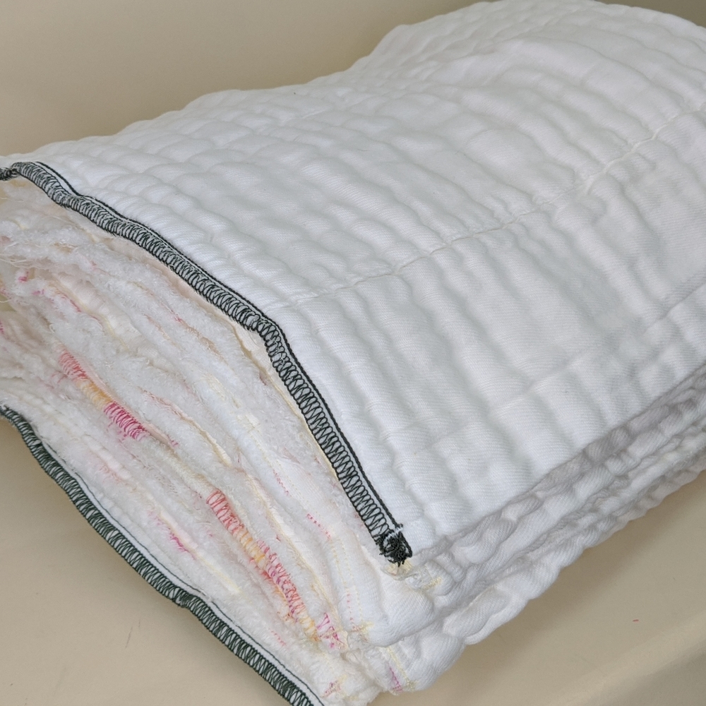 20 Infant prefold diapers GUC